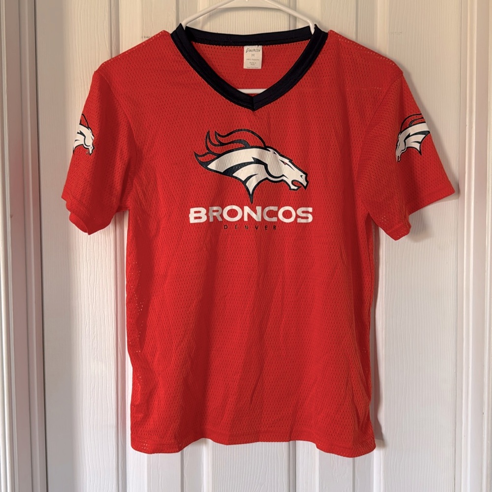 Denver Broncos kids mesh Franklin jersey T-shirt